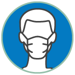 Icon Wearing Mask