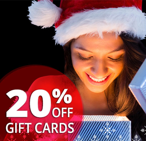 20% Off Gift Cards