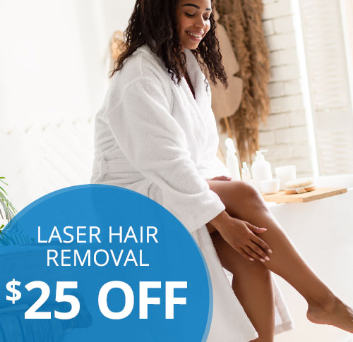 $25 Off Laser hair removal